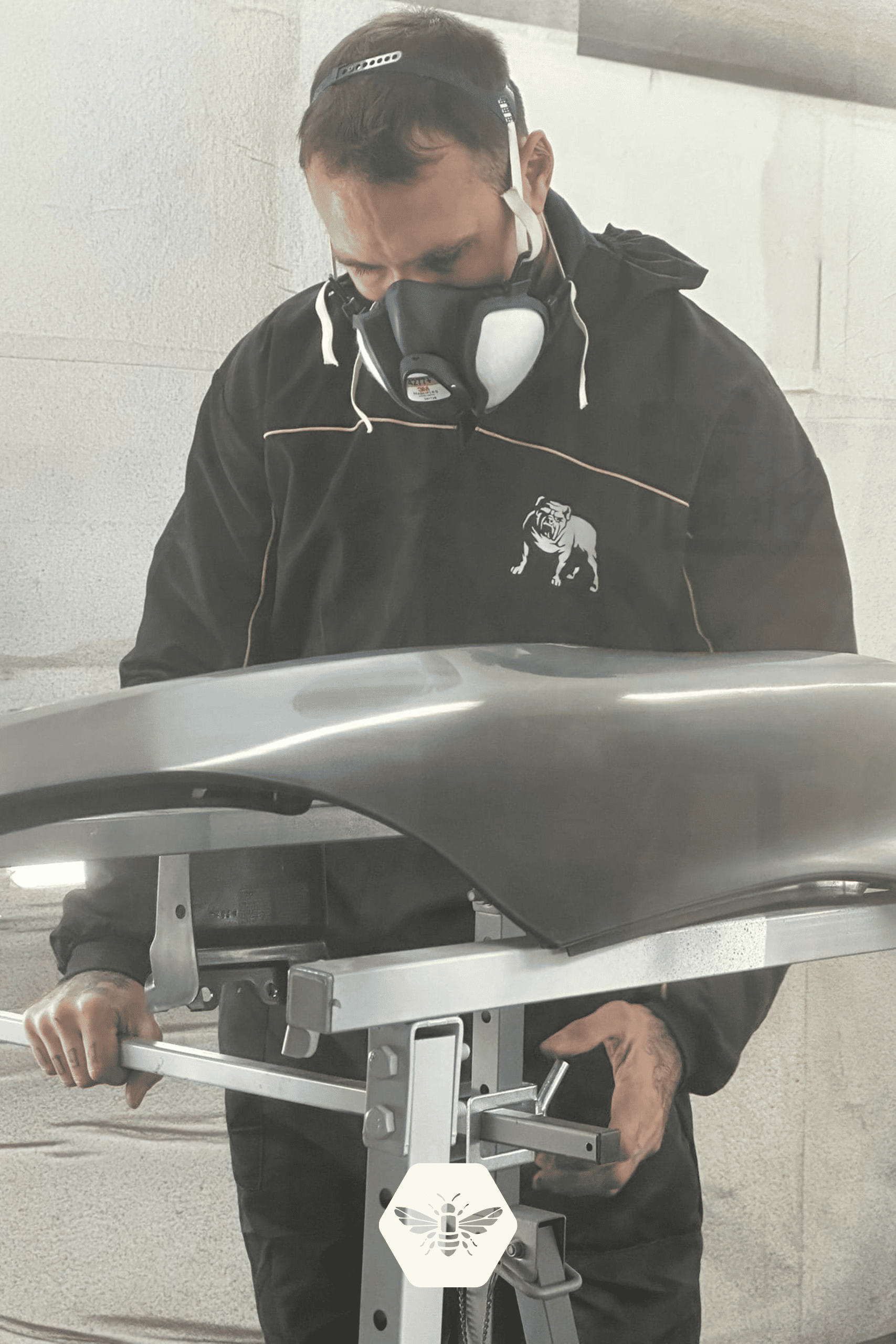 Vue d'ensemble de l'atelier Marelo à Montussan